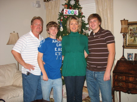 2008 at Kelly's sister's home