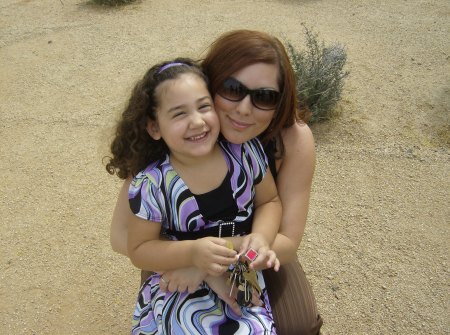 My daughter Sarah and granddaughter Angelica