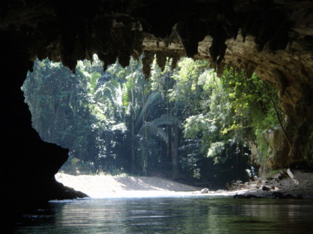 Looking back from the Cave