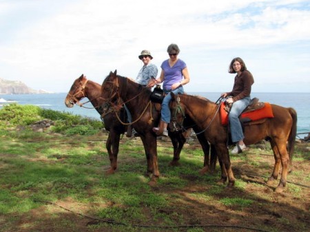 maui day 3 3 on horses view 2 b