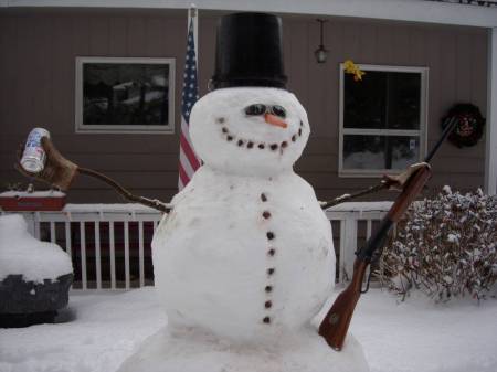 Maple Valley Washington Snowman
