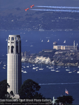 Migs over Alcatraz