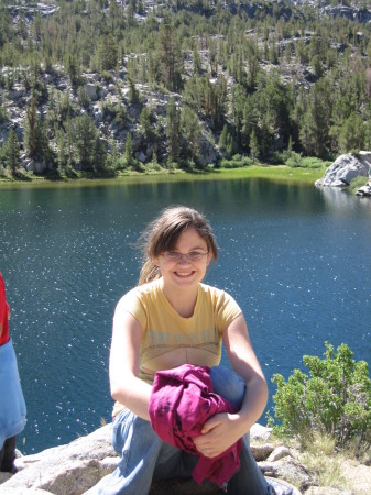 Daughter Alicia in Mammoth Lakes