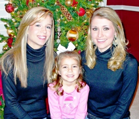 Girls Christmas Photo