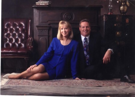 With wife Jackie 1997