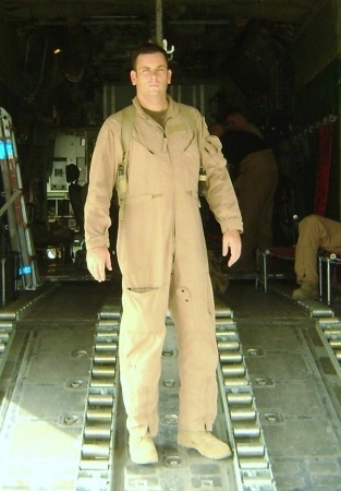 In Iraq on a C-130