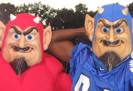 Red & Blue Devils get along.