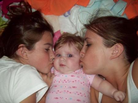 My 2 daughters and graddaughter