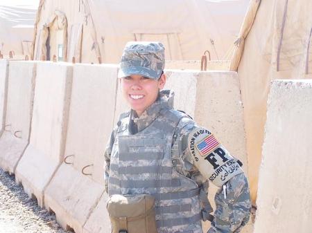 Ashley in Iraq