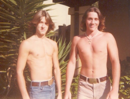 Me, on left, 1981