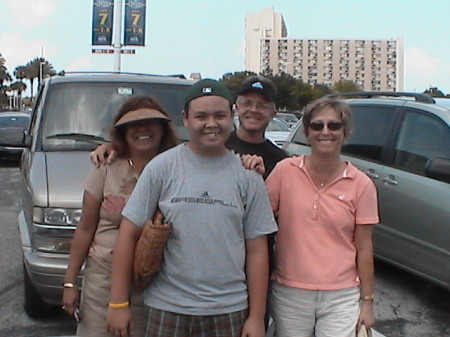Noemi, Robbie, Randy, & Evie Champagne