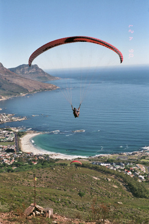 Parasailing in Cape Town South Africa