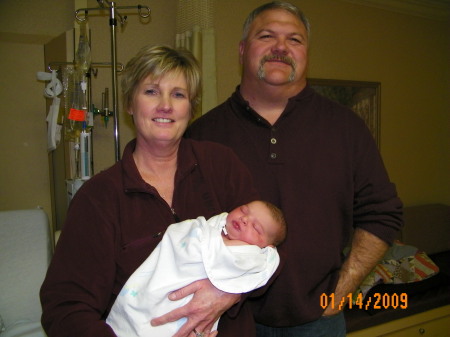 Proud grandparents Neva & Wally