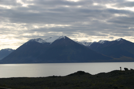 On the road to the Portage Glacier