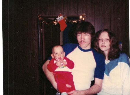 Me, my hubby, and our son Mike back in 1982