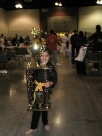 Sophia's 1st Trophy!