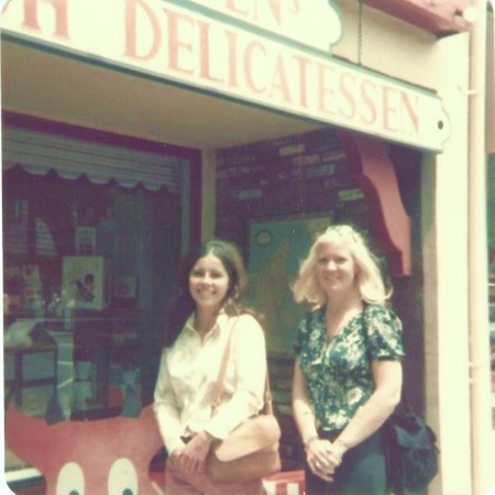 Kristina Starkey and me in Solvang '74