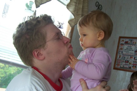 My son Gregory and his little girl Zelda '06