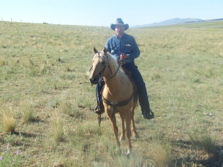 Donny during the Centennial Trail Ride