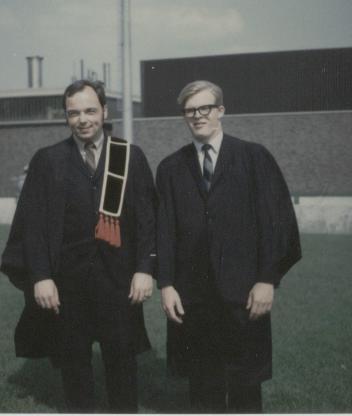 Jim Nickling and Clark graduate