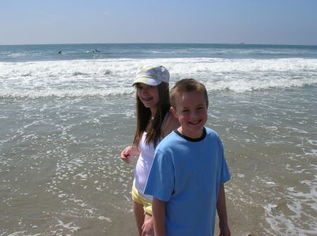 The kids see the Ocean for the 1st time!