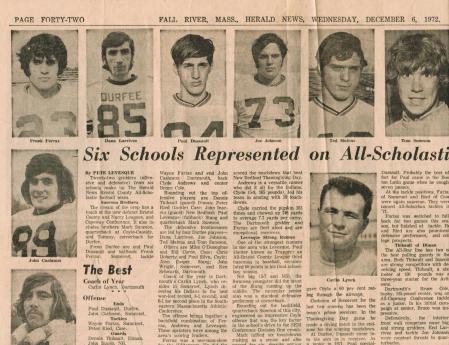 Durfee Dominates the All Scolastic Team in 73