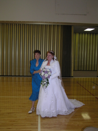 Mother of Bride and bride