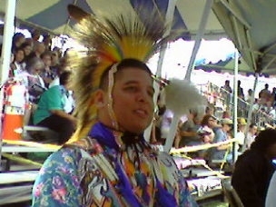 me in cali!  at a pow wow