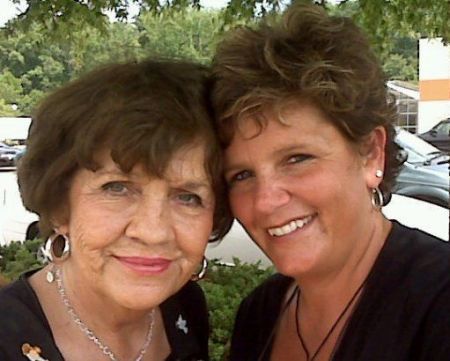 Mom and I July 2010