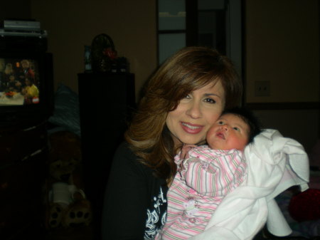 Me and my grandaughter Evelyn