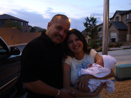 Me, Valerie (my niece) and Baby Keirya