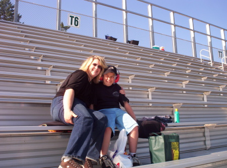 Wife Lori and son Matt