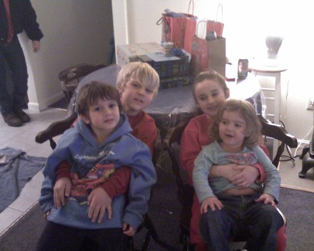 My kids and neice