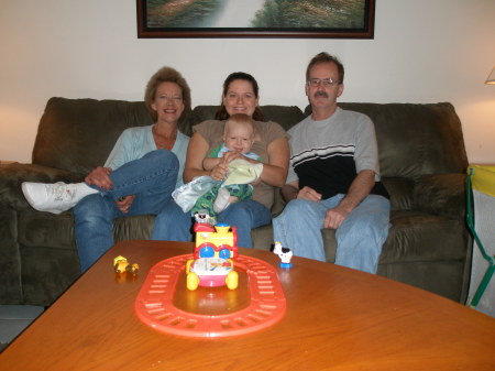 Nannie, Jackie, Carson and Pop Pop