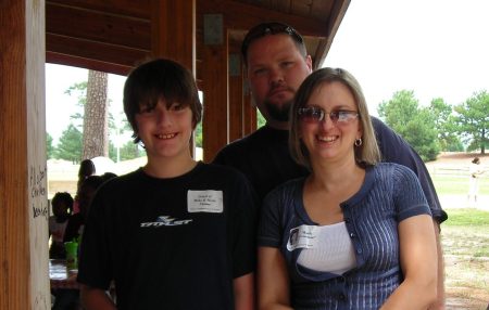 Marie, Mike & Kyle at BTW 20-year Reunion