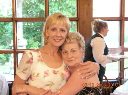 Me with my wonderful Mother-in-law!