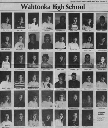 Class of '89 - Wahtonka High School