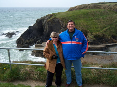 My sister Jeanne and I in Ireland