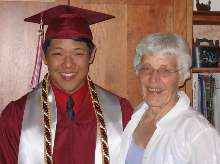 Ty and Grandma Jo