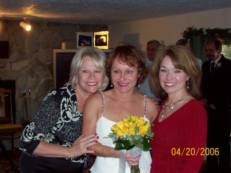 Darlene Sholley's wedding day.