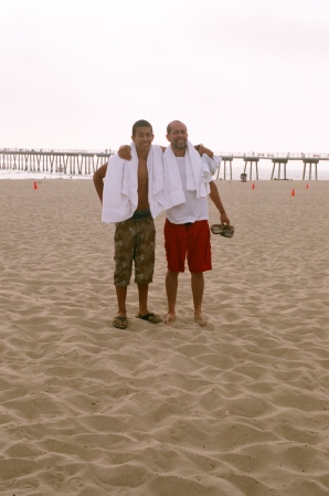 With Eddie in Redondo Beach