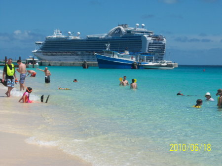 Diane Thimling's album, Anniversary cruise to Carribean 2010