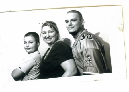 my son Farris and His wife Heather and Bailey