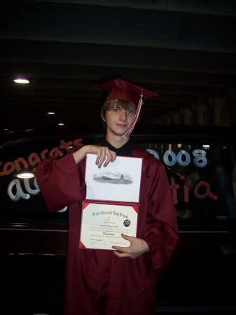 Alex at graduation '08