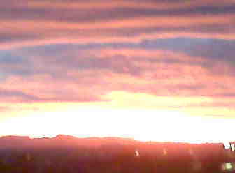 Beautiful Sunset in Tucson in Dec 08
