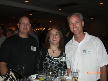 Tim Cox, Pam Romell (niece) and Dennis