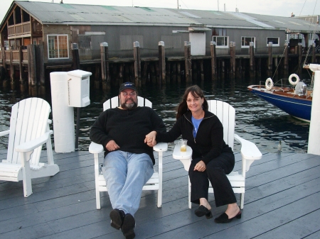 Kathy and I on vacation in Rhode Island