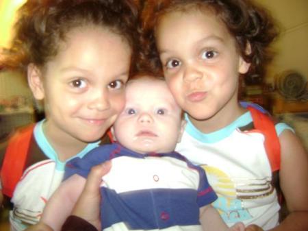 Uh oh.....Alana and Alexis (twins) and Aidyn