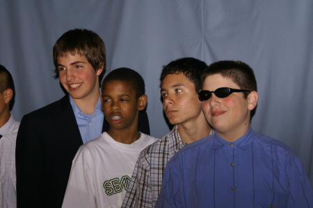 Jared's 8th grade graduation dance