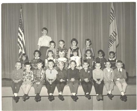 Milburn School Kindergarten class 1966-67